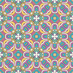 Seamless pattern. Vintage decorative elements