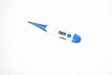 Obraz premium Electronic modern thermometer isolated