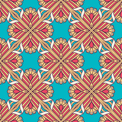 Seamless pattern. Vintage decorative elements
