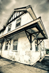 Old Abandoned Train Station