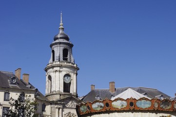 Fototapeta na wymiar La mairie de Rennes