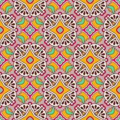 Seamless pattern. Vintage decorative elements