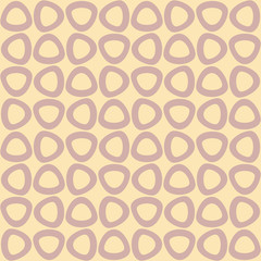 Midcentury geometric retro design. Timeless seamless pattern.