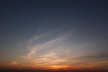 Rainbow sky 