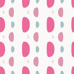 Midcentury geometric retro design. Timeless seamless pattern.