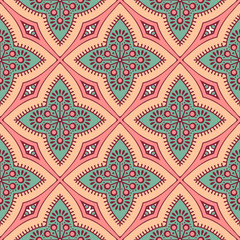 Seamless pattern. Vintage decorative elements