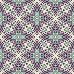 Seamless pattern. Vintage decorative elements