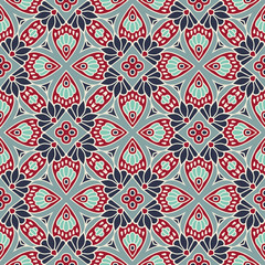 Seamless pattern. Vintage decorative elements