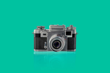 Fototapeta premium legendary analog camera, pride of the German industry in 60 years.