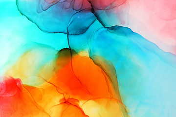 Alcohol ink abstract texture