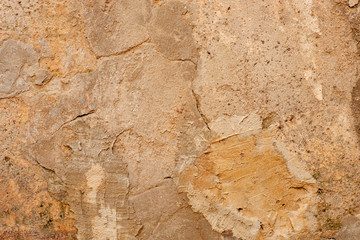 Orange Grunge wall abstract texture closeup