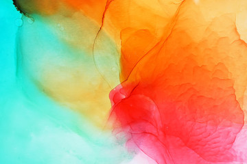 Alcohol ink abstract texture