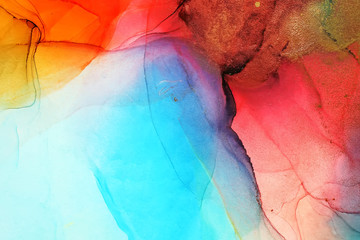 Alcohol ink abstract texture