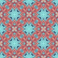 Seamless pattern. Vintage decorative elements