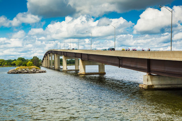 Obraz na płótnie Canvas Large Span Bridge