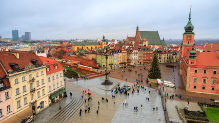Fototapeta na wymiar Innenstadt von Warschau