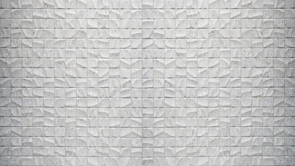 Square cubes geometric white gray stone concrete cement tiles texture background