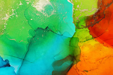 Alcohol ink abstract texture