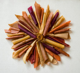 Sweet pure fruit pastille