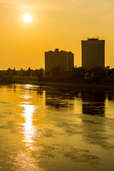 Fototapeta premium Sunrise on Prince Albert