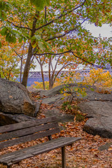 Bear Mountain State Park in New York is an icon and has been around for decades. Exploring this fascinating outdoor playground makes for a great day, and in Autumn, the state park's many trees color