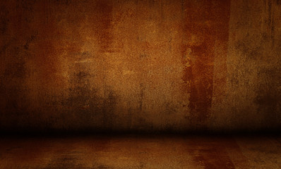 Abstract background, steel with rust and rough surface Suitable for use in the work, the graphic...