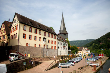 Naklejka na ściany i meble Heidelberg und Neckartal