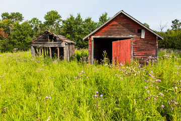 Obraz premium Old Farm Building
