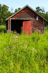 Obraz premium Old Farm Buildin