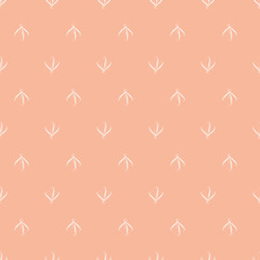 Coral picot style seamless repeat vector pattern background. Great for paper products and stationery such as invitations, notebooks and party items. Would be great for gift and home ware products such