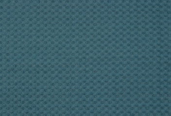 waffle towel of different colors on a white background.copyspace for text