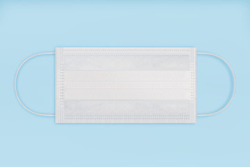 Coronavirus pandemic. antiviral medical mask for protection against flu diseases. Surgical protective face mask. COVID middle East respiratory syndrome coronavirus. corona virus disease 2019, COVID-19