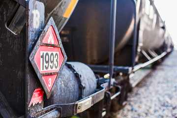 Black Train Car