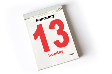 13. February 2022