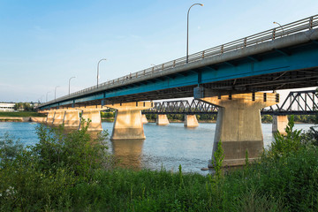 Dienfenbaker Bridge in Prince Albert