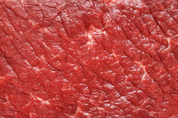 Red beef meat macro texture or background