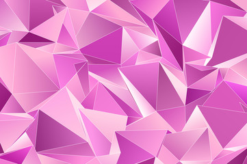 Triangular 3d, modern background