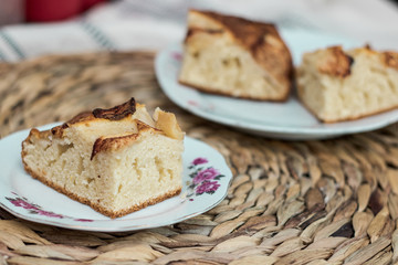 ciasto z jabłkami