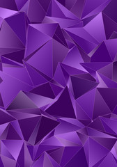 Obraz premium Triangular 3d, modern background