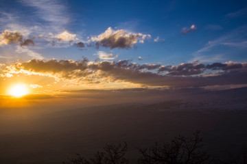 beautiful view from Mount Ara
