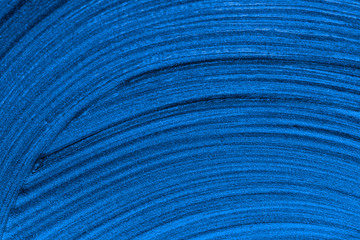 Acrylic blue paint abstract texture or painting for your banner or poster.