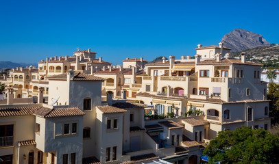 Fototapeta na wymiar Hermosa vista desde un balcón en la provincia de Valencia 