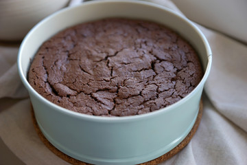 Homemade Chocolate Cake Baking Mold