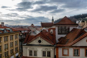 Obraz premium Old Prague architecture, Cazech Republic