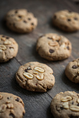 Cookies cacahuètes et chocolat