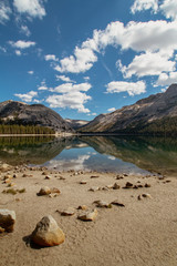 Fototapeta na wymiar Tenaya Lake Yosemite National Park