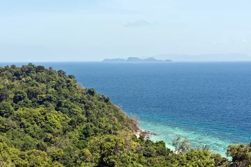Fotobehang Scenic View From Ko Adang Ko Tarutao National Marine Park, Satun Province, Thailand, Asia © Randy