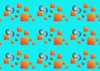 Naklejka premium Seamless Pattern Geometric
