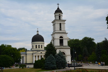 Fototapeta na wymiar Cathédrale Chisinau Moldavie