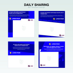 Set Cover information and knowledge Template for social media